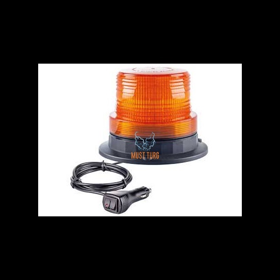 Vilkur kollane magnetiga 10-30V ECE 8 režiimi