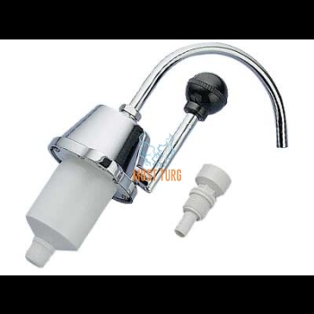 Hand pump with shut-off valve max 3.8 ltr / min. for 9.5mm hose