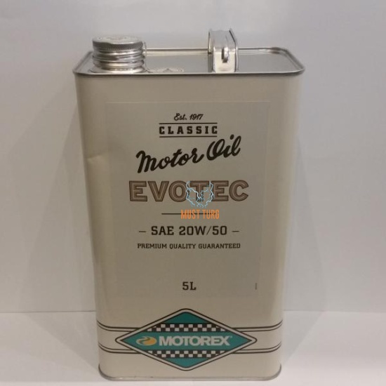 Engine oil Motorex Classic Evotec SAE 20W50 (1970-1990) 5L