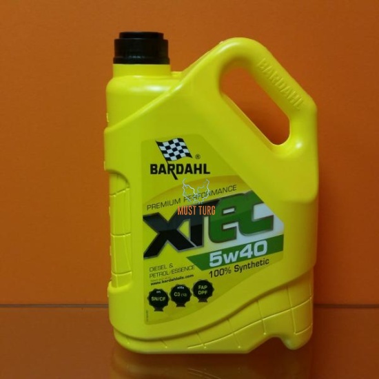 Engine oil 5W40 XTEC (ACEA C2 / C3) 5L Bardahl 36343