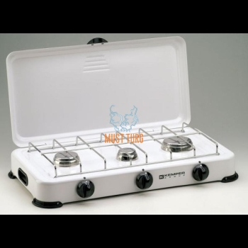 Gas stove with 3 burners KEMPER