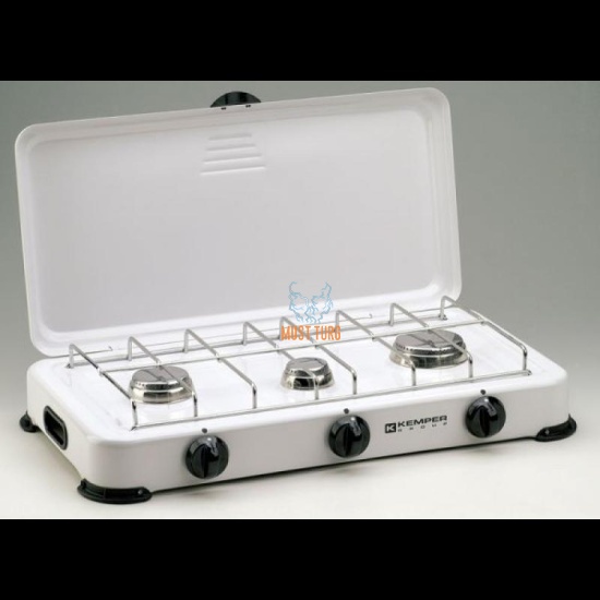 Gas stove with 3 burners KEMPER