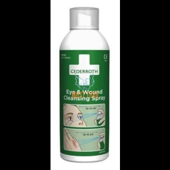 Eye and wound cleaning spray