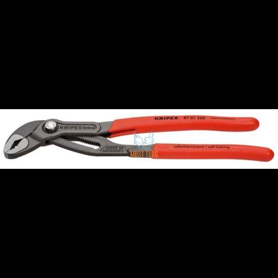 Kullinokad 125mm Knipex Cobra kummikäepidemega