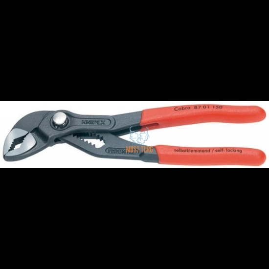 Kullinokad 150mm Knipex Cobra kummikäepidemega