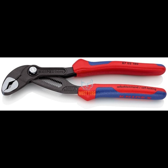 Hook and loop 180mm Knipex Cobra 2-component handle