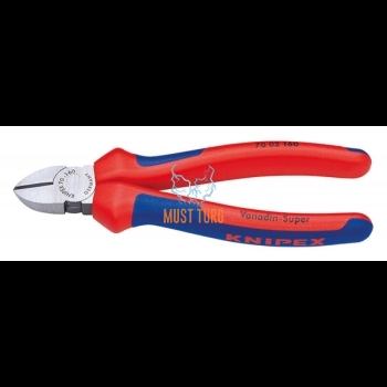Knipex cutting pliers with 140mm two-component handles