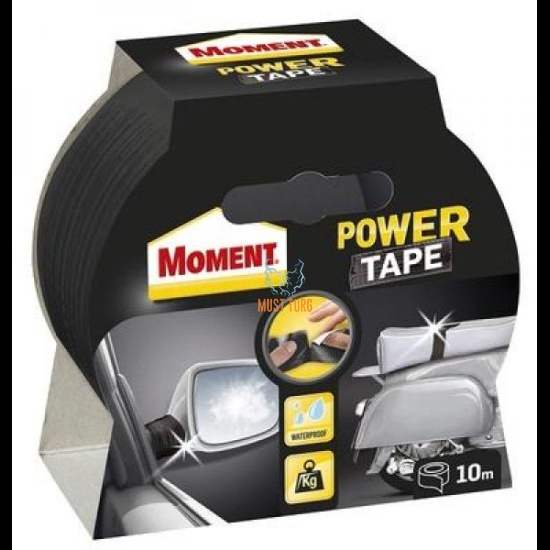 Moment Power tape black 10m