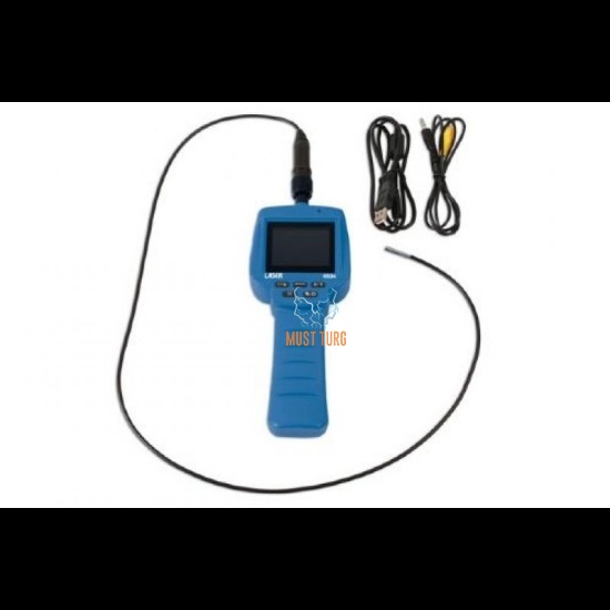 Videoskoop 2,4" 3,9 mm sond, IP67, Laser