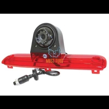 Camera eye with brake light 2.8mm - 120 ° with 4 terminals Fiat Ducato Peugeot Boxer Citroen Jumper 2006-