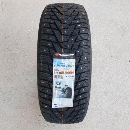 215/55 R17 98T XL Hankook Winter I´Pike RS W429 naastrehv