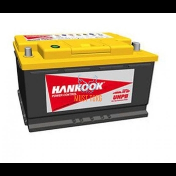 Car battery 105Ah 850A 354X174X190MM -/+ Hankook UPHB kaltsiumaku