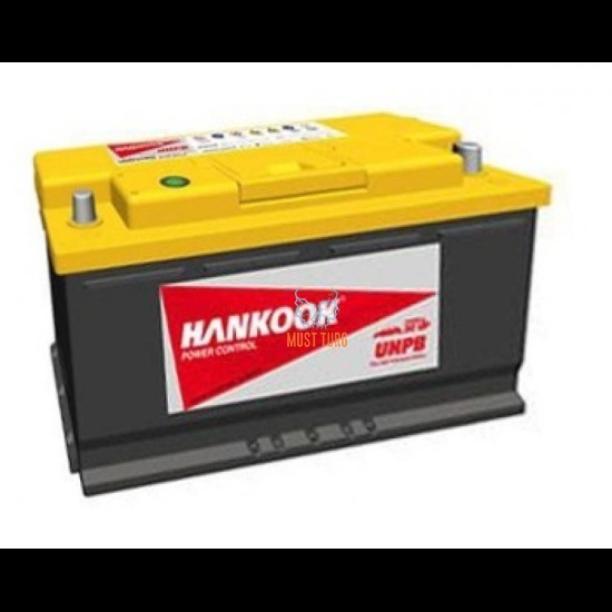 Car Battery 110Ah 950A 398X174X190MM - / + Hankook UPHB Calcium Battery