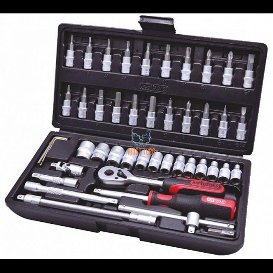 Cartridge set 48pcs 1/4 KS TOOLS