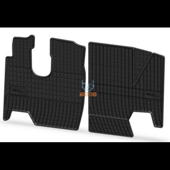 Rubber mats Mercedes Benz ATEGO 1995-2005 2 pcs