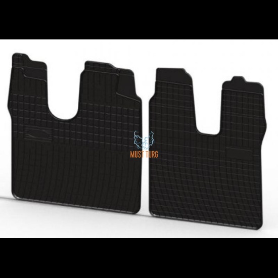 Rubber mats MAN TGL/TGM/TGS/TGX 2 pcs