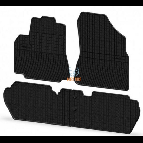 Rubber mats Peugeot Partner 2008-.. Citroen Berlingo 2008-.. 4pcs