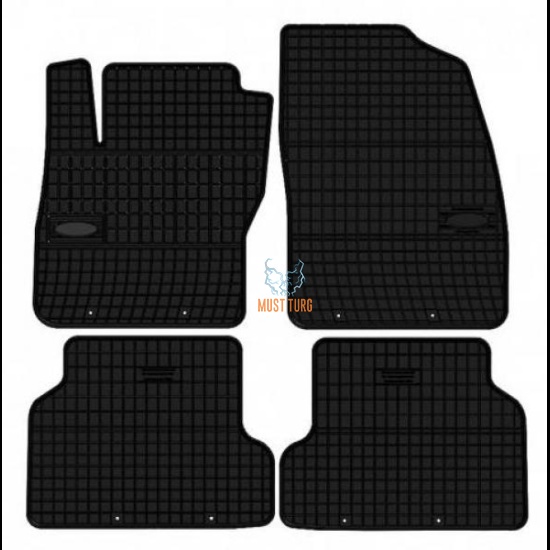 Rubber mats FORD Focus 2004-2010 4 pcs