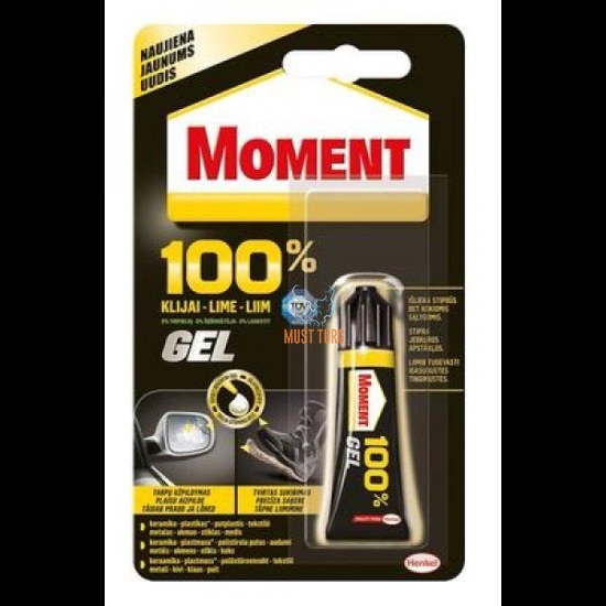 Universal glue MOMENT 100% - ELASTIC 8g