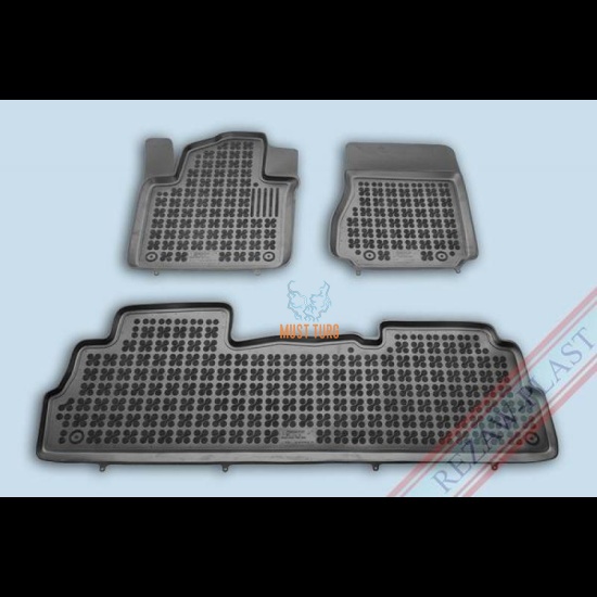 Rubber mats Nissan NV200 4pcs 09-