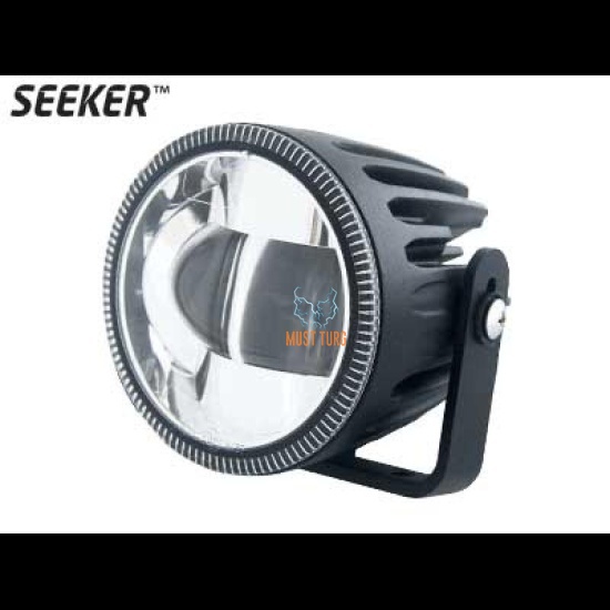 Fog Light 12-24V 12W 4x3W Cree-LED 1000lm IP67 SEEKER 404