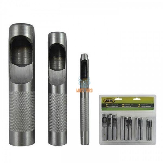 Punch set 12 piece 3-19mm JBM