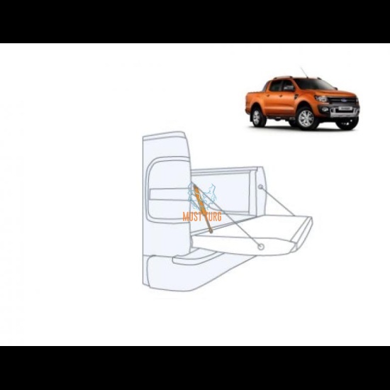 Tailgate shock absorber Ford Ranger 12-22
