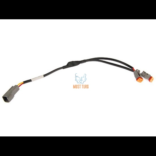 Cable 2-pin Deutsch Y-plug for DT Series 2 work lights