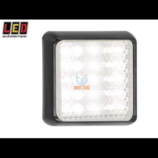 Tagurdustuli led 12-24V, 122x122x31mm