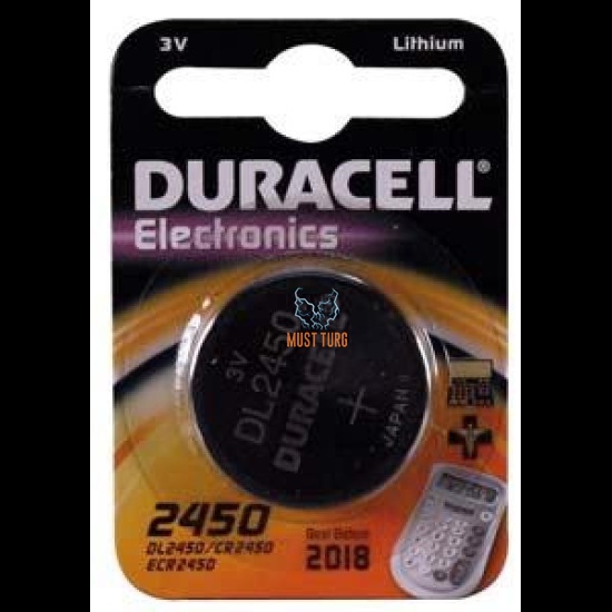 Patarei CR2450 3V Duracell