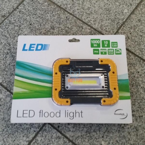 Led prožektori akuga 10W 1000lm 6000K