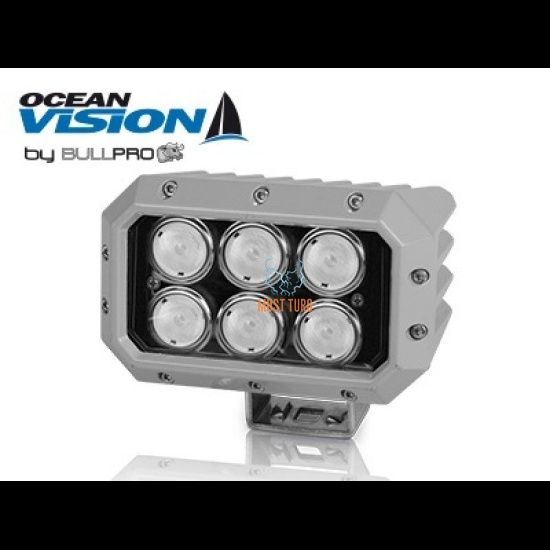 Work light 20 ° 12-60V 120W 10800lm EMC CISPR 25 Class 4 ADR Ocean Vision