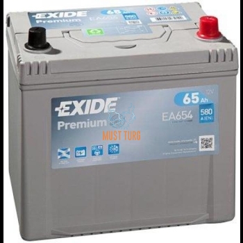 Car battery Exide Premium 65Ah 580A 230x173x222mm