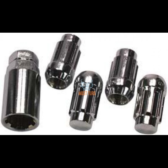 Security nuts M12X1.50