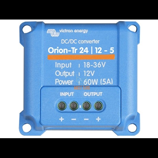 Voltage reducer 24V> 12V 5A 60W