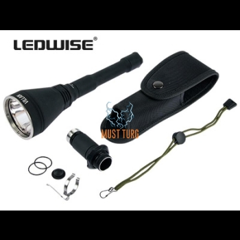 Flashlight Ledwise Wool with battery1500lm