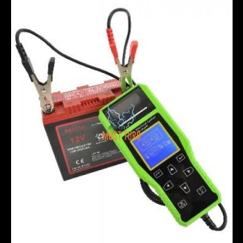 Battery and electrical system tester with 12V, T10 printer
