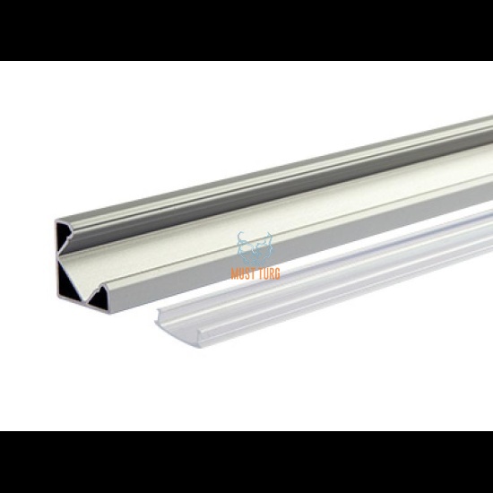 Aluminum profile led for light strip 12.3 / 17.9x1000mm