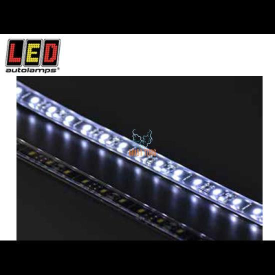 Led light strip white light 12V 69 LED 800lm IP67 1140x12x5mm