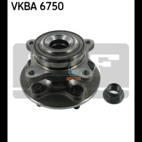 Wheel bearing front axle SKF VKBA6750 Land Rover 05-13