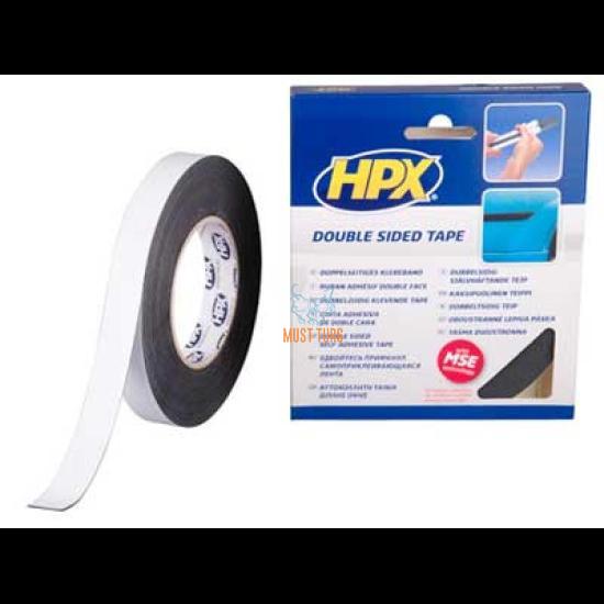 Double-sided tape black strip width of 19mm 10m / roll