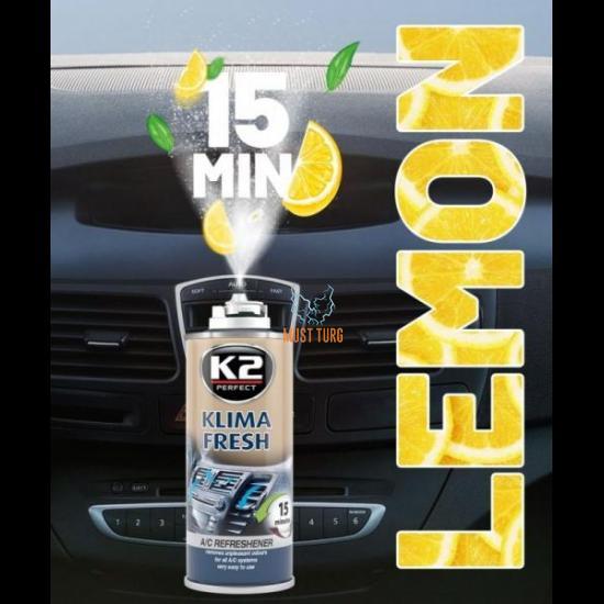 Kliimasüsteemi puhastaja sidrunilõhnaga K2 150ml