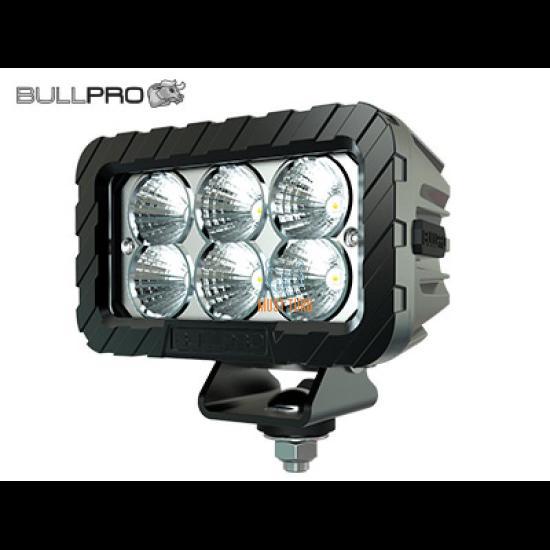 Work light 60W 12-48V 5000lm IP68 EMC CISPR 25 Class 5 Bullpro