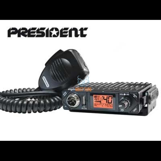 CB radio President Bill 40 AM / FM 4W power