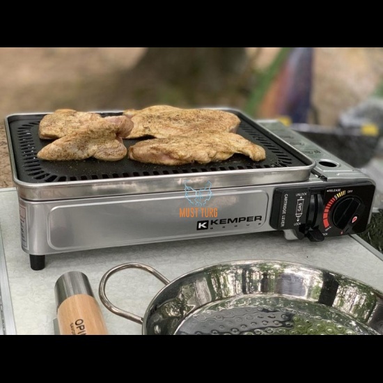 Portable gas grill Smart Plancha Kemper