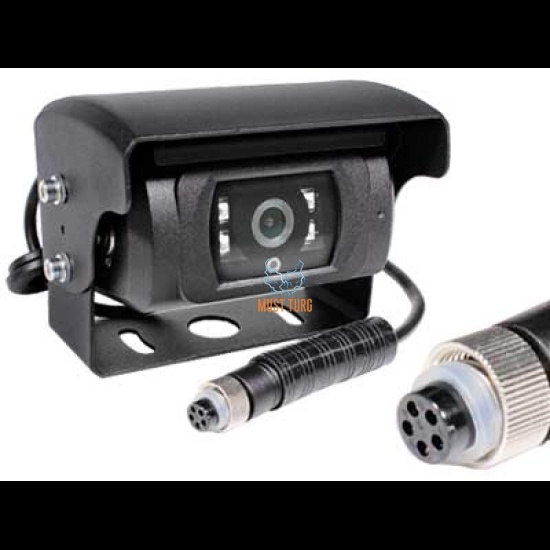 HD back view camera with 130° IP69K 12V shutter / heater