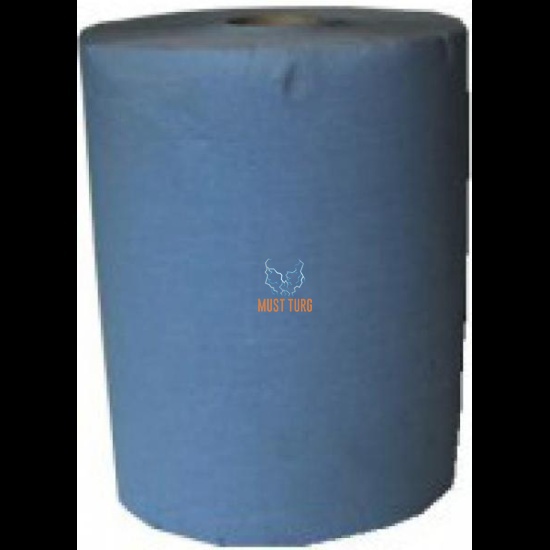 Roll paper 3 ply high quality paper, free 190mx37cm blue