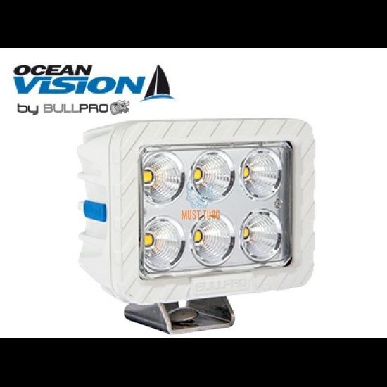 Work light Led 12-48V 120W 5200lm IP68 ADR EMC CISPR 25 Class5 Ocean Vision