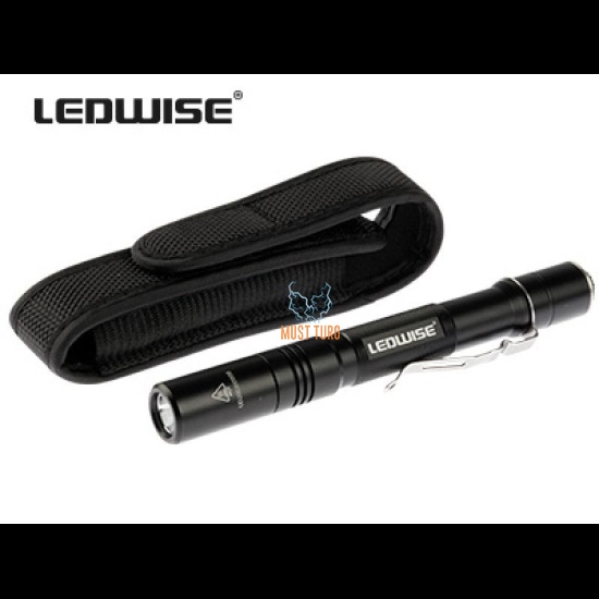 Taskulamp Ledwise Little One 200lm IPX8 CREE XP-G2 lennukialumiiniumist