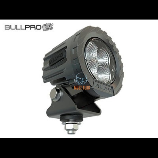 Work light 40W 9-48V 2500lm ADR CISPR 25 Class 5 IP68 narrow beam BullPro